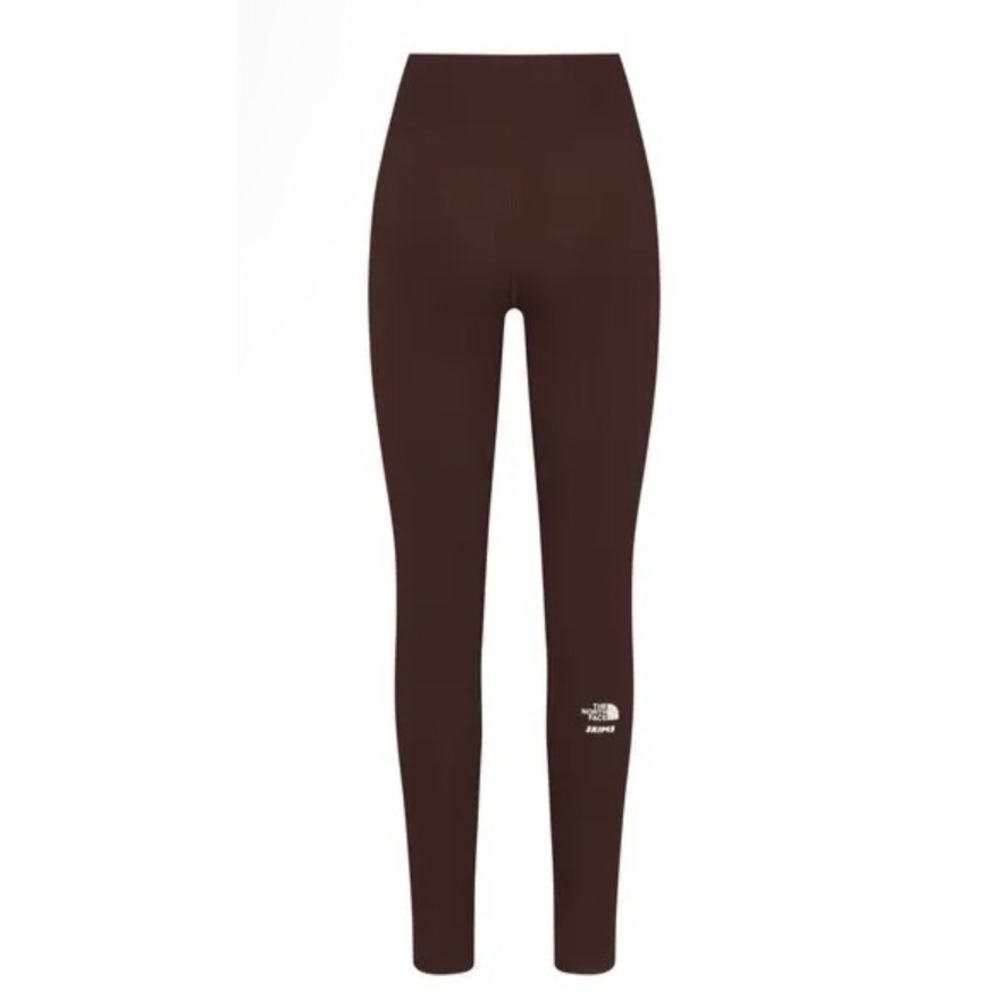 The North Face x SKIMS Dot Tight Cocoa Brown Leggings Base layer Small Gorpcore